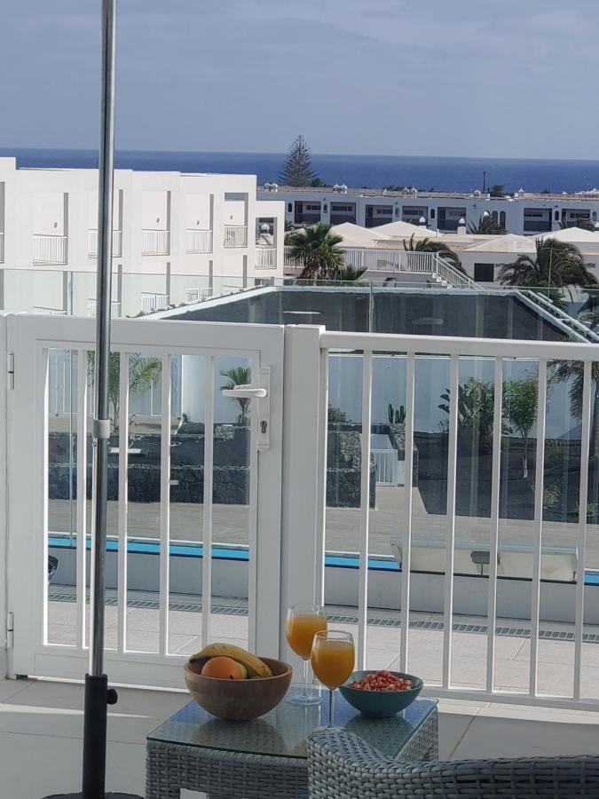 Apartment Namaste- Amazing Sea View & Infinity Pool - Good Wifi - Smart Tv-Residence Senator Costa Teguise Exteriör bild